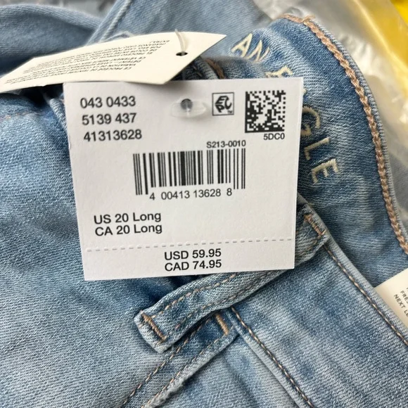 American Eagle Women’s Next Level High Waisted Jegging, Multiple Plus Sizes, NWT - Picture 13 of 14